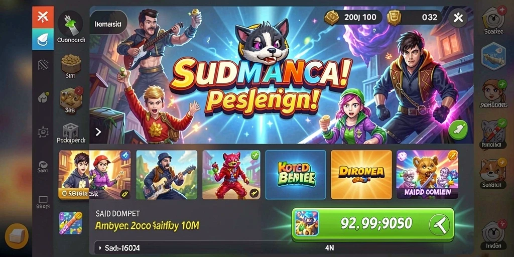 77singa - Demo gameplay yang menunjukkan tingkat keseruan permainan.